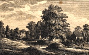 Stammbuchblatt: Zu Geismar unter der Linde, E.L.Riepenhausen, nach 1815