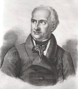 Julius Severin: Johann Friedrich Benzenberg (1777 - 1846), Lithographie, um 1830