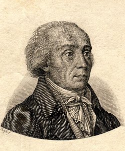 Stammbuchblatt: Johann Friedrich Blumenbach (1752 - 1840), Kupferstich von Ernst Ludwig Riepenhausen, ca. 1815